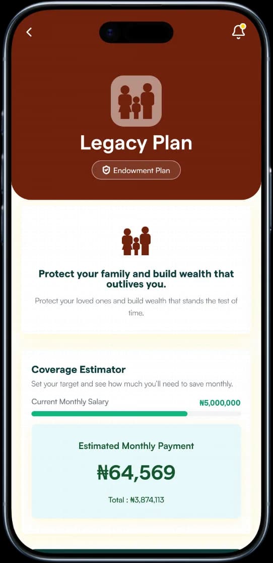 Legacy Fund card