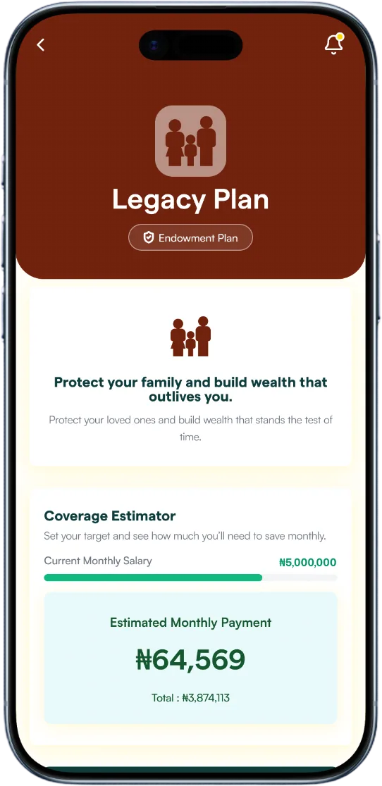 Legacy Fund card